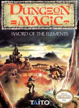 Dungeon Magic – Sword of the Elements Nes
