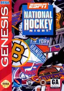 Espn National Hockey Night Md Sega Genesis Game - Play Online Free