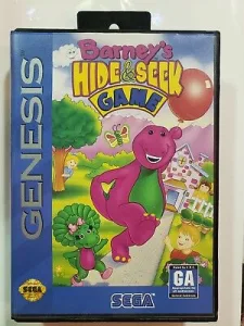Barneys Hide Seek Game Sega Genesis Sega Genesis Game - Play Online Free