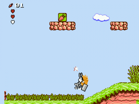 Bugs Bunny Birthday Blowout, The Nes