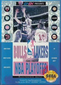 Bulls Vs Lakers And The NBA Playoffs Sega Genesis Sega Genesis Game - Play Online Free