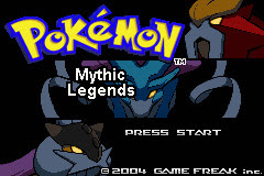 Pokemon – Mythic Legends (Completed) – Pokemon Hack Mod
